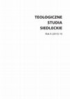 Research paper thumbnail of Teologiczne Studia Siedleckie X (2013)