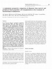 Research paper thumbnail of A randomised, prospective comparison of allogeneic bone marrow and peripheral blood progenitor cell transplantation in the treatment of haematological malignancies