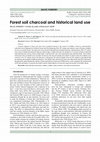 Research paper thumbnail of Forest soil charcoal and historical land use