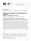 Research paper thumbnail of Video-polysomnography procedures for diagnosis of rapid eye movement sleep behavior disorder (RBD) and the identification of its prodromal stages: guidelines from the International RBD Study Group