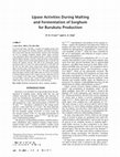 Research paper thumbnail of Lipase Activities During Malting and Fermentation of Sorghum for Burukutu Production