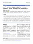 Research paper thumbnail of Mn5+-activated Ca6Ba(PO4)4O near-infrared phosphor and its application in luminescence thermometry