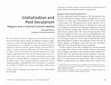 Research paper thumbnail of Globalization and Post-Secularism: Religions and a Universal Common Identity