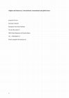 Research paper thumbnail of Religion and Democracy: International, Transnational and Global Issues