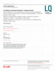 Research paper thumbnail of Le théâtre en Ontario français : l’espace investi / Jules Villemaire, Une génération en scène, Ottawa/Sudbury, Centre franco-ontarien de ressources pédagogiques / Prise de parole, 1992, 144 p. / Mariel O'Neill-Karch, Théâtre franco-ontarien. Espaces ludiques, Vanier, L’Interligne, 1992, 190 p. / ...