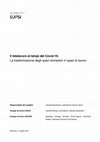 Research paper thumbnail of Il telelavoro ai tempi del Covid-19. La trasformazione degli spazi domestici in spazi di lavoro