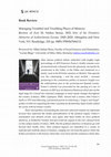 Research paper thumbnail of "Managing Troubled and Troubling Places of Memory". Review of Xosé M. Núñez Seixas. 2021. Sites of the Dictators: Memories of Authoritarian Europe, 1945–2020. Abingdon and New York, NY: Routledge