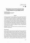 Research paper thumbnail of Cognitive enhancement. Effort of definition, and methods