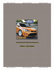 Research paper thumbnail of FORD FOCUS ST 2008 WORKSHOP MANUAL