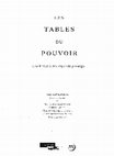 Research paper thumbnail of MATOÏAN V. 2021, « Banquets au royaume d’Ugarit », in Zeev Gourarier et al., Les Tables du pouvoir. Une histoire des repas de prestige, catalogue de l’exposition du Louvre-Lens, RMN, Paris, p. 72-74.