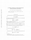 Research paper thumbnail of A symbolic approach to some identities for Bernoulli–Barnes polynomials