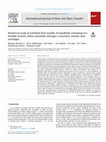 Research paper thumbnail of Numerical study of turbulent heat transfer of nanofluids containing eco-friendly treated carbon nanotubes through a concentric annular heat exchanger