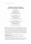 Research paper thumbnail of Valuation of exotic options under shortselling constraints as a singular stochastic control problem doctoral dissertation