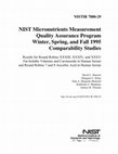 Research paper thumbnail of NIST Micronutrients Measurement Quality Assurance Program Winter, Spring, and Fall 1995 Comparability Studies : Results for Round Robins XXXIII, XXXIV, and XXXV Fat-Soluble Vitamins and Carotenoids in Human Serum and Round Robins 7 and 8 Ascorbic Acid in Human Serum