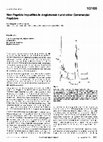 Research paper thumbnail of Non-peptide impurities in angiotensin I and other commercial peptides