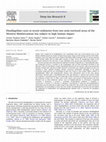 Research paper thumbnail of Dinoflagellate cysts in recent sediments from two semi-enclosed areas of the Western Mediterranean Sea subject to high human impact