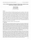 Research paper thumbnail of A Survey of Public Participation in Planning for Climate Change Adaptation Among Selected Areas of Zambia‘s Lusaka Province