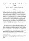 Research paper thumbnail of The use of acoustic-based NDT to predict the wood properties of UK-grown Sitka spruce at different stages in the wood supply chain