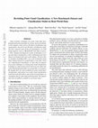 Research paper thumbnail of Revisiting Point Cloud Classification: A New Benchmark Dataset and Classification Model on Real-World Data