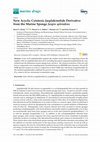 Research paper thumbnail of New Acyclic Cytotoxic Jasplakinolide Derivative from the Marine Sponge Jaspis splendens