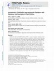 Research paper thumbnail of Innovations in child welfare interventions for caregivers with substance use disorders and their children