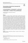 Research paper thumbnail of Characterization of Spanish River Carbonatite (SRC) for agricultural fertilizer