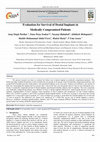 Research paper thumbnail of Evaluation for Survival of Dental Implants in Medically Compromised Patients