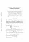 Research paper thumbnail of A Homotopy Method for Large-Scale Multi-Objective Optimization