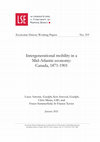 Research paper thumbnail of Intergenerational mobility in a mid-Atlantic economy: Canada, 1871-1901