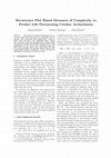 Research paper thumbnail of Recurrence Plot Based Measures of Complexity to Predict Life-Threatening Cardiac Arrhythmias