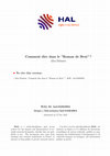 Research paper thumbnail of Comment dire dans le "Roman de Brut" ?