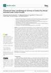 Research paper thumbnail of Nutritional Value and Biological Activity of Gluten-Free Bread Enriched with Cricket Powder