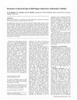 Research paper thumbnail of Resistance to Bacterial Spot in Bell Pepper Induced by Acibenzolar-<i>S</i>-Methyl