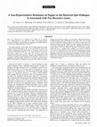 Research paper thumbnail of A Non-Hypersensitive Resistance in Pepper to the Bacterial Spot Pathogen Is Associated with Two Recessive Genes