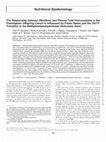 Research paper thumbnail of The Relationship between Riboflavin and Plasma Total Homocysteine in the Framingham Offspring Cohort Is Influenced by Folate Status and the C677T Transition in the Methylenetetrahydrofolate Reductase Gene