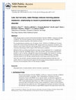 Research paper thumbnail of Late, but not early, wake therapy reduces morning plasma melatonin: Relationship to mood in Premenstrual Dysphoric Disorder