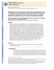 Research paper thumbnail of Relationship of morningness–eveningness questionnaire score to melatonin and sleep timing, body mass index and atypical depressive symptoms in peri- and post-menopausal women