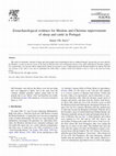 Research paper thumbnail of Zooarchaeological evidence for Moslem and Christian improvements of sheep and cattle in Portugal