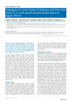 Research paper thumbnail of Emergence of a novel cluster of influenza A(H5N1) virus clade 2.2.1.2 with putative human health impact in Egypt, 2014/15