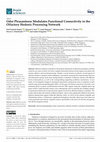 Research paper thumbnail of Odor Pleasantness Modulates Functional Connectivity in the Olfactory Hedonic Processing Network