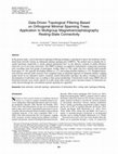 Research paper thumbnail of Data-Driven Topological Filtering Based on Orthogonal Minimal Spanning Trees: Application to Multigroup Magnetoencephalography Resting-State Connectivity