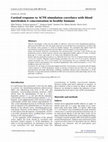 Research paper thumbnail of Cortisol response to ACTH stimulation correlates with blood interleukin 6 concentration in healthy humans