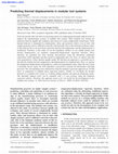 Research paper thumbnail of Predicting thermal displacements in modular tool systems