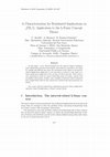 Research paper thumbnail of A characterization for residuated implications on the set of all the closed intervals in J[0,1]: application to the L-fuzzy concept theory