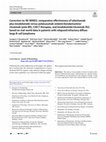 Research paper thumbnail of Correction to: RE‑MIND2: comparative effectiveness of tafasitamab plus lenalidomide versus polatuzumab vedotin/bendamustine/rituximab (pola‑BR), CAR‑T therapies, and lenalidomide/rituximab (R2) based on real‑world data in patients with relapsed/refractory diffuse large B‑cell lymphoma