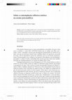 Research paper thumbnail of En la contemplación estética del reflexiva en la sesión del psicanalítica