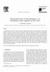 Research paper thumbnail of Hydrodesulfurization of dibenzothiophenes over molybdenum catalyst supported on TiO2–Al2O3