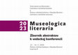 Research paper thumbnail of ONDRIA, Erik. Literát Andrej Germuška. In: Zborník abstraktov k vedeckej konferencii Museologica literaria 2023, s. 23