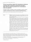 Research paper thumbnail of Tumour necrosis factor alpha in fat redistribution syndromes associated with combination antiretroviral therapy in HIV-1-infected patients: potential role in subcutaneous adipocyte apoptosis