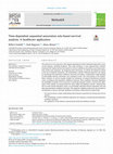 Research paper thumbnail of Time-dependent sequential association rule-based survival analysis: A healthcare application